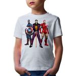 Fashion, accesorii si bijuterii - Copii - Imbracaminte copii - Tricouri copii - Tricou copii Joker Captain America Ironman Trauma Sad Superhero, alb, XL Copii - Infinity.ro