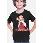 Fashion, accesorii si bijuterii - Copii - Imbracaminte copii - Tricouri copii - Tricou copii Madoka Magica Kaname Maiko Wish Shinto, negru, XL Copii - Infinity.ro