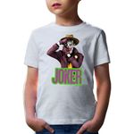Fashion, accesorii si bijuterii - Copii - Imbracaminte copii - Tricouri copii - Tricou copii Joker Photo DC Superhero Supervillian Psychological, alb, XL Copii - Infinity.ro