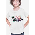Fashion, accesorii si bijuterii - Copii - Imbracaminte copii - Tricouri copii - Tricou copii Trinity Seven Jujutsu Kaisen Itadori My Hero Academia, alb, M Copii - Infinity.ro