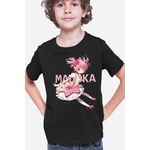 Fashion, accesorii si bijuterii - Copii - Imbracaminte copii - Tricouri copii - Tricou copii Madoka Magica Kaname Sakura Dress Cute Universe, negru, L Copii - Infinity.ro