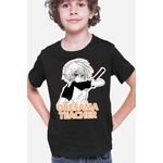 Fashion, accesorii si bijuterii - Copii - Imbracaminte copii - Tricouri copii - Tricou copii Oresama Teacher Kurosaki Anime Femboy Energic Trouble, negru, XL Copii - Infinity.ro