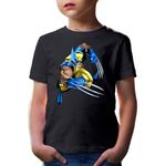 Fashion, accesorii si bijuterii - Copii - Imbracaminte copii - Tricouri copii - Tricou copii Wolverine Human Mutant Roy Thomas Marvel Comics, negru, XS Copii - Infinity.ro