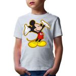 Fashion, accesorii si bijuterii - Copii - Imbracaminte copii - Tricouri copii - Tricou copii Mickey Mouse Happy Disney Land Animals Goofy, alb, XS Copii - Infinity.ro