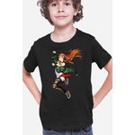 Fashion, accesorii si bijuterii - Copii - Imbracaminte copii - Tricouri copii - Tricou copii Persona Sakura Futaba Aggresion Woman Saved Friend, negru, M Copii - Infinity.ro