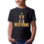 Fashion, accesorii si bijuterii - Copii - Imbracaminte copii - Tricouri copii - Tricou copii Wolverine Golden Experiments Animation American Cosplay, negru, XL Copii - Infinity.ro