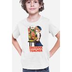 Fashion, accesorii si bijuterii - Copii - Imbracaminte copii - Tricouri copii - Tricou copii Oresama Teacher Mafuyu Art Painting Usagi Mask, alb, L Copii - Infinity.ro