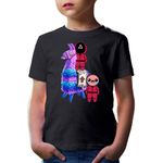 Fashion, accesorii si bijuterii - Copii - Imbracaminte copii - Tricouri copii - Tricou copii Squid Game Fortnite Piniatta Issac Crying Multiplayer, negru, XL Copii - Infinity.ro