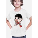 Fashion, accesorii si bijuterii - Copii - Imbracaminte copii - Tricouri copii - Tricou copii Slam Dunk Mitsui Basket Star Anime Bebe, alb, S Copii - Infinity.ro