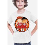 Fashion, accesorii si bijuterii - Copii - Imbracaminte copii - Tricouri copii - Tricou copii Slam Dunk Sakuragi Rukawa Liceu Anime, alb, XL Copii - Infinity.ro