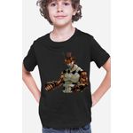 Fashion, accesorii si bijuterii - Copii - Imbracaminte copii - Tricouri copii - Tricou copii Terra Formers Shokichi Komachi Young Jump Otaku, negru, S Copii - Infinity.ro