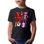 Fashion, accesorii si bijuterii - Copii - Imbracaminte copii - Tricouri copii - Tricou copii Flash Dexter Courage Coward Dog Fortnite Unusual Skin Funny, negru, M Copii - Infinity.ro