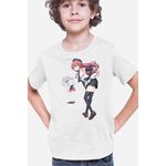 Fashion, accesorii si bijuterii - Copii - Imbracaminte copii - Tricouri copii - Tricou copii Trinity Seven Asami Lilith Kurata School Fantasy, alb, M Copii - Infinity.ro