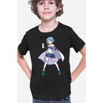 Fashion, accesorii si bijuterii - Copii - Imbracaminte copii - Tricouri copii - Tricou copii Madoka Magica Sayaka Magical Girl ForteFortissimo, negru, M Copii - Infinity.ro