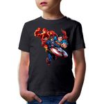 Fashion, accesorii si bijuterii - Copii - Imbracaminte copii - Tricouri copii - Tricou copii Flash Captain America Superman Fly Mystery Supranatural, negru, S Copii - Infinity.ro
