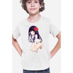 Fashion, accesorii si bijuterii - Copii - Imbracaminte copii - Tricouri copii - Tricou copii Twin Star Exorcists Adashino Benio Sister, alb, S Copii - Infinity.ro