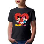 Fashion, accesorii si bijuterii - Copii - Imbracaminte copii - Tricouri copii - Tricou copii Mickey Mouse Minnie Dance Couple Elegance Lovers, negru, XS Copii - Infinity.ro