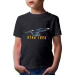 Fashion, accesorii si bijuterii - Copii - Imbracaminte copii - Tricouri copii - Tricou copii Star Trek Journey Spaceship Galaxy Explore Universe Adventure, negru, M Copii - Infinity.ro