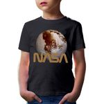 Fashion, accesorii si bijuterii - Copii - Imbracaminte copii - Tricouri copii - Tricou copii NASA Logo Pluto Planet New Small Dwarf Exo, negru, S Copii - Infinity.ro