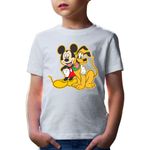 Fashion, accesorii si bijuterii - Copii - Imbracaminte copii - Tricouri copii - Tricou copii Mickey Mouse Pluto Dog Best Friend Walt Disney, alb, XL Copii - Infinity.ro