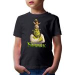 Fashion, accesorii si bijuterii - Copii - Imbracaminte copii - Tricouri copii - Tricou copii Shrek Donkey Cat in the Boots Fluffy Walt Disney, negru, S Copii - Infinity.ro