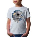Fashion, accesorii si bijuterii - Copii - Imbracaminte copii - Tricouri copii - Tricou copii NASA Earth Life Satelite Astronaut Project Comet, alb, M Copii - Infinity.ro