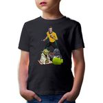 Fashion, accesorii si bijuterii - Copii - Imbracaminte copii - Tricouri copii - Tricou copii Star Trek Star Wars Yoda Genius Master Darth Vader Spit Coffee, negru, S Copii - Infinity.ro