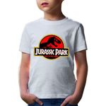 Fashion, accesorii si bijuterii - Copii - Imbracaminte copii - Tricouri copii - Tricou copii Jurassic Park Logo Extinct Huge, alb, XS Copii - Infinity.ro