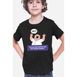 Fashion, accesorii si bijuterii - Copii - Imbracaminte copii - Tricouri copii - Tricou copii Family Guy Father Stewie Telegram Sticker Quotes, negru, L Copii - Infinity.ro