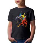 Fashion, accesorii si bijuterii - Copii - Imbracaminte copii - Tricouri copii - Tricou copii Thanos Wolverine Flash Cartoons Experiment, negru, L Copii - Infinity.ro