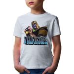 Fashion, accesorii si bijuterii - Copii - Imbracaminte copii - Tricouri copii - Tricou copii Thanos Bad Universe Comics American, alb, M Copii - Infinity.ro