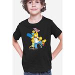 Fashion, accesorii si bijuterii - Copii - Imbracaminte copii - Tricouri copii - Tricou copii The Simpsons Donut Lovers Kids Funny Life Mother, negru, XS Copii - Infinity.ro