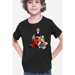 Fashion, accesorii si bijuterii - Copii - Imbracaminte copii - Tricouri copii - Tricou copii Taylor Swift Billie Eilish Ariana Grande, negru, S Copii - Infinity.ro