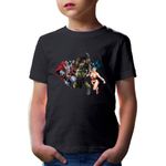 Fashion, accesorii si bijuterii - Copii - Imbracaminte copii - Tricouri copii - Tricou copii Hulk Wonder Women Thor Norse Mythology, negru, XL Copii - Infinity.ro