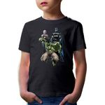 Fashion, accesorii si bijuterii - Copii - Imbracaminte copii - Tricouri copii - Tricou copii Hulk Batman Gerald Witcher Ciry, negru, XS Copii - Infinity.ro