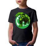 Fashion, accesorii si bijuterii - Copii - Imbracaminte copii - Tricouri copii - Tricou copii Hulk Logo Icon Fist Power Comics, negru, M Copii - Infinity.ro