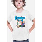 Fashion, accesorii si bijuterii - Copii - Imbracaminte copii - Tricouri copii - Tricou copii Family Guy Group Photo TV Show Dog Crazy, alb, XL Copii - Infinity.ro