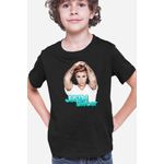 Fashion, accesorii si bijuterii - Copii - Imbracaminte copii - Tricouri copii - Tricou copii Justin Bieber Actor Tattoo Logo, negru, S Copii - Infinity.ro
