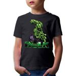 Fashion, accesorii si bijuterii - Copii - Imbracaminte copii - Tricouri copii - Tricou copii Hulk Marvel Comics Stan Lee The Incredible, negru, S Copii - Infinity.ro