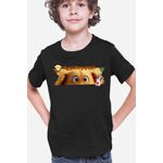 Fashion, accesorii si bijuterii - Copii - Imbracaminte copii - Tricouri copii - Tricou copii Dug Days Play Hey Doggie Curious Big Eyes, negru, M Copii - Infinity.ro