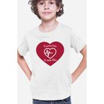 Fashion, accesorii si bijuterii - Copii - Imbracaminte copii - Tricouri copii - Tricou copii Grey Anatomy Quote Heart Doctor Life Lessons, alb, XS Copii - Infinity.ro
