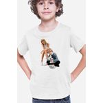 Fashion, accesorii si bijuterii - Copii - Imbracaminte copii - Tricouri copii - Tricou copii Taylor Swift BTS Jimin Comics Concept, alb, XL Copii - Infinity.ro