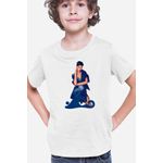 Fashion, accesorii si bijuterii - Copii - Imbracaminte copii - Tricouri copii - Tricou copii Rihanna Singer Song Writter Stunning Voice Ocean, alb, XS Copii - Infinity.ro