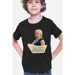 Fashion, accesorii si bijuterii - Copii - Imbracaminte copii - Tricouri copii - Tricou copii Game of Thrones Daenerys Targaryen Empress, negru, XS Copii - Infinity.ro