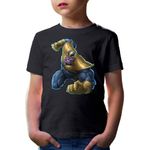Fashion, accesorii si bijuterii - Copii - Imbracaminte copii - Tricouri copii - Tricou copii Thanos Titan Planet Strongest Super, negru, XS Copii - Infinity.ro