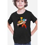 Fashion, accesorii si bijuterii - Copii - Imbracaminte copii - Tricouri copii - Tricou copii X-men Goku Strong Men Avangers Marvel Anime, negru, XL Copii - Infinity.ro