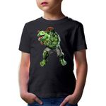 Fashion, accesorii si bijuterii - Copii - Imbracaminte copii - Tricouri copii - Tricou copii Hulk Clash Royale Strategy Game Dinosaur, negru, L Copii - Infinity.ro