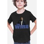 Fashion, accesorii si bijuterii - Copii - Imbracaminte copii - Tricouri copii - Tricou copii The Wire Det. William 'Bunk' Moreland Classy Series, negru, L Copii - Infinity.ro