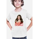 Fashion, accesorii si bijuterii - Copii - Imbracaminte copii - Tricouri copii - Tricou copii Selena Gomez Beautiful Concer Pop Music, alb, S Copii - Infinity.ro