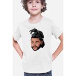 Fashion, accesorii si bijuterii - Copii - Imbracaminte copii - Tricouri copii - Tricou copii The Weeknd Pixels Minecraft Game Abel Makkonen, alb, XS Copii - Infinity.ro